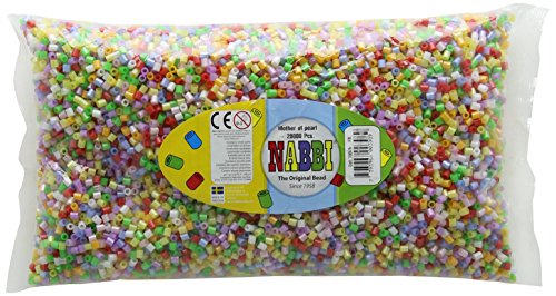 Nabbi Schmelzperlen aus Kunststoff, Plastik, Mother of Pearl, 20000-Piece Nabbi Schmelzperlen aus Kunststoff, Plastik, Mother of Pearl, 20000-Piece von Nabbi