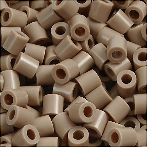 Nabbi Schmelzperlen aus Kunststoff, Plastik, beige, 1100-Piece von Nabbi