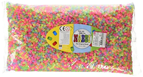 Nabbi Schmelzperlen aus Kunststoff, Plastik, neon, 20000-Piece Nabbi Schmelzperlen aus Kunststoff, Plastik, neon, 20000-Piece von Nabbi