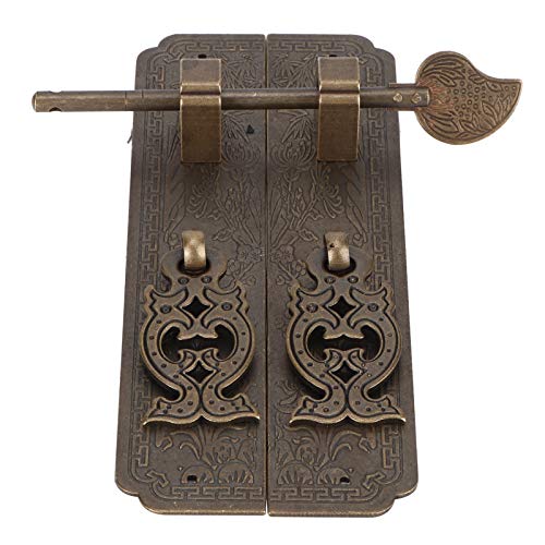 Nachukan Türgriff-Set aus Antikem Kupfer Im Chinesischen Stil – Torgriff Für Möbelbeschläge von Nachukan