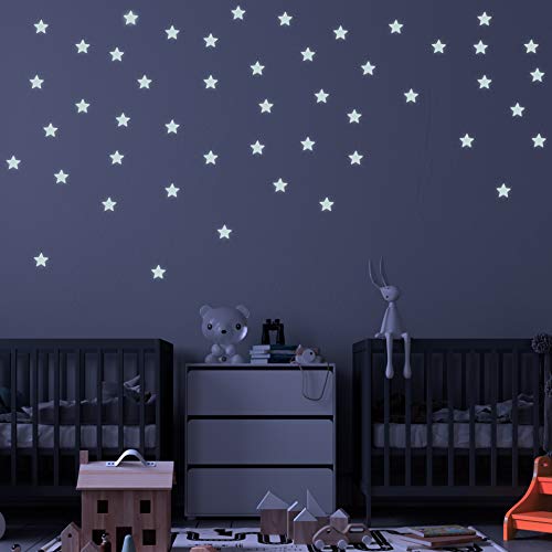 Nacnic Blaue Sterne Wandaufkleber. Leuchtsterne/Leuchtpunkte für deinen Sternenhimmel. Wanddekoration für Kinder Schlafzimmer, Hauszimmer, Geschäfte. Fluoreszierende Stern Aufkleber in Blau, 3 CM Nacnic Blaue Sterne Wandaufkleber. Leuchtsterne/Leuchtpunkte für deinen Sternenhimmel. Wanddekoration für Kinder Schlafzimmer, Hauszimmer, Geschäfte. Fluoreszierende Stern Aufkleber in Blau, 3 CM von Nacnic