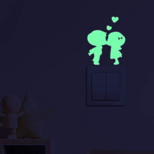 Nacnic Kinder Kuss Leuchtsticker Wandaufkleber. Fluoreszierende Baby Love mit Herzen Wandstickers. Leuchtaufkleber Wanddekoration für Kinder und Baby Schlafzimmer, Hauszimmer, Geschäfte. Nacnic Kinder Kuss Leuchtsticker Wandaufkleber. Fluoreszierende Baby Love mit Herzen Wandstickers. Leuchtaufkleber Wanddekoration für Kinder und Baby Schlafzimmer, Hauszimmer, Geschäfte. von Nacnic