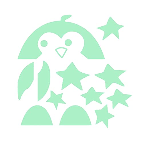 Nacnic Pinguin mit Sterne Leuchtsticker Wandaufkleber. Set mit 12 Stücke fluoreszierende nordische Tiere Wandstickers. Leuchtaufkleber Wanddekoration für Kinder Schlafzimmer, Hauszimmer, Geschäfte. Nacnic Pinguin mit Sterne Leuchtsticker Wandaufkleber. Set mit 12 Stücke fluoreszierende nordische Tiere Wandstickers. Leuchtaufkleber Wanddekoration für Kinder Schlafzimmer, Hauszimmer, Geschäfte. von Nacnic
