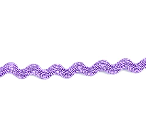 Band Zackenlitze Nähband Stoffband violett 100 cm - Band zum Basteln und Nähen von Nadeltraum