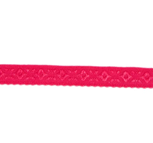 Band elatisches Schrägband Jacquard Nähband Stoffband pink 100 cm - Band zum Basteln und Nähen Band elatisches Schrägband Jacquard Nähband Stoffband pink 100 cm - Band zum Basteln und Nähen von Nadeltraum