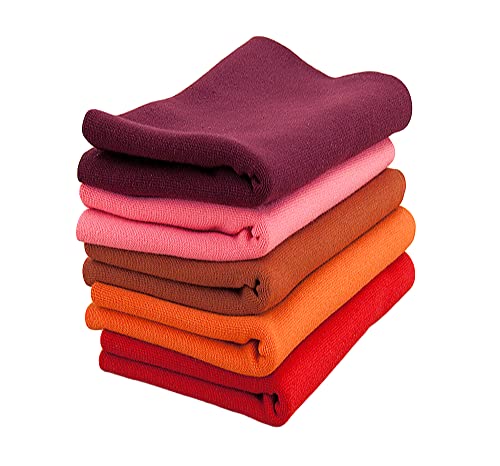 Baumwoll - Bündchenstoff Bündchen SET Pakete Schlauchware Rottöne - 5 x 25 cm x 35/70 cm Baumwoll - Bündchenstoff Bündchen SET Pakete Schlauchware Rottöne - 5 x 25 cm x 35/70 cm von Nadeltraum