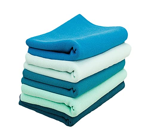 Baumwoll - Bündchenstoff Bündchen SET Pakete Schlauchware Türkistöne - 5 x 25 cm x 35/70 cm Baumwoll - Bündchenstoff Bündchen SET Pakete Schlauchware Türkistöne - 5 x 25 cm x 35/70 cm von Nadeltraum