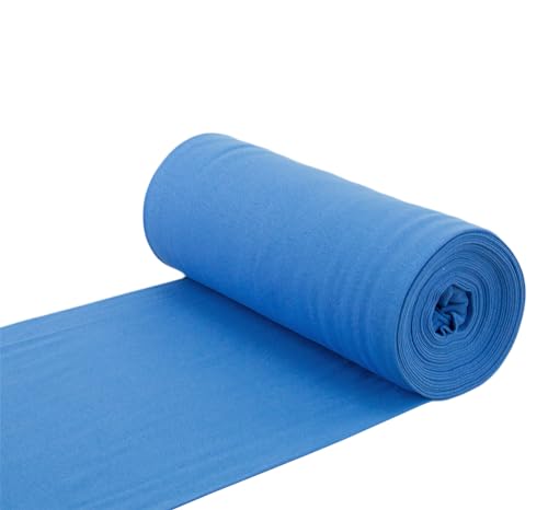 Baumwoll - Bündchenstoff Bündchen Schlauchware kobalt hell - Meterware ab 25 cm x 35/70 cm - Stoff zum Nähen Baumwoll - Bündchenstoff Bündchen Schlauchware kobalt hell - Meterware ab 25 cm x 35/70 cm - Stoff zum Nähen von Nadeltraum