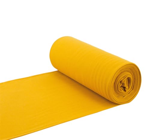 Nadeltraum Baumwoll - Bündchenstoff Bündchen Schlauchware ocker - Meterware ab 25 cm x 35/70 cm - Stoff zum Nähen Nadeltraum Baumwoll - Bündchenstoff Bündchen Schlauchware ocker - Meterware ab 25 cm x 35/70 cm - Stoff zum Nähen von Nadeltraum