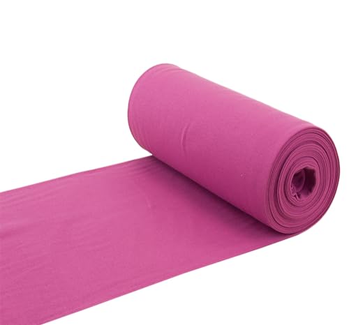 Baumwoll - Bündchenstoff Bündchen Schlauchware pink mittel - Meterware ab 25 cm x 35/70 cm - Stoff zum Nähen Baumwoll - Bündchenstoff Bündchen Schlauchware pink mittel - Meterware ab 25 cm x 35/70 cm - Stoff zum Nähen von Nadeltraum