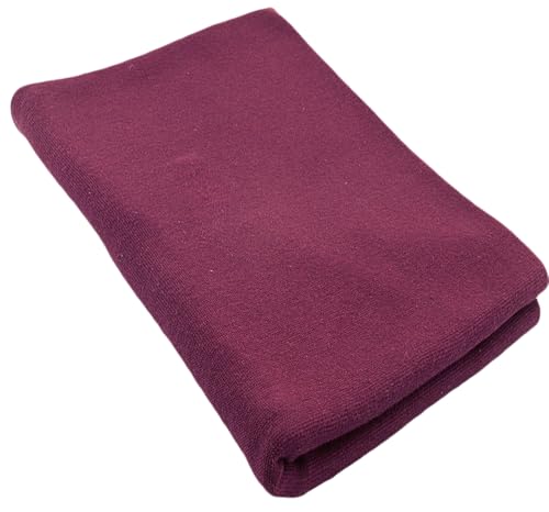 Bündchenstoff Schlauchware | 95% Baumwolle, 5% Elasthan | elastisch, weich, vielseitig | 50 cm x 35/70 cm | bordeaux dunkel Bündchenstoff Schlauchware | 95% Baumwolle, 5% Elasthan | elastisch, weich, vielseitig | 50 cm x 35/70 cm | bordeaux dunkel von Nadeltraum