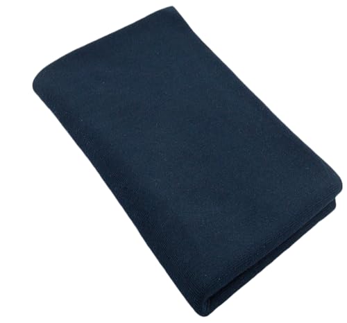 Bündchenstoff Schlauchware | 95% Baumwolle, 5% Elasthan | elastisch, weich, vielseitig | 50 cm x 35/70 cm | dunkel navy Bündchenstoff Schlauchware | 95% Baumwolle, 5% Elasthan | elastisch, weich, vielseitig | 50 cm x 35/70 cm | dunkel navy von Nadeltraum