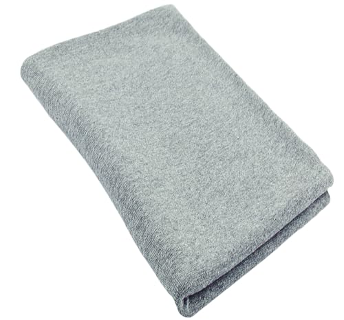Bündchenstoff Schlauchware | 95% Baumwolle, 5% Elasthan | elastisch, weich, vielseitig | 50 cm x 35/70 cm | grau meliert Bündchenstoff Schlauchware | 95% Baumwolle, 5% Elasthan | elastisch, weich, vielseitig | 50 cm x 35/70 cm | grau meliert von Nadeltraum