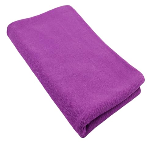 Bündchenstoff Schlauchware | 95% Baumwolle, 5% Elasthan | elastisch, weich, vielseitig | 50 cm x 35/70 cm | magenta von Nadeltraum