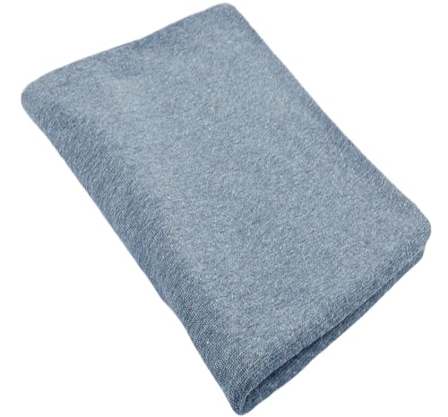 Bündchenstoff Schlauchware | 95% Baumwolle, 5% Elasthan | elastisch, weich, vielseitig | 50 cm x 35/70 cm | marine meliert Bündchenstoff Schlauchware | 95% Baumwolle, 5% Elasthan | elastisch, weich, vielseitig | 50 cm x 35/70 cm | marine meliert von Nadeltraum