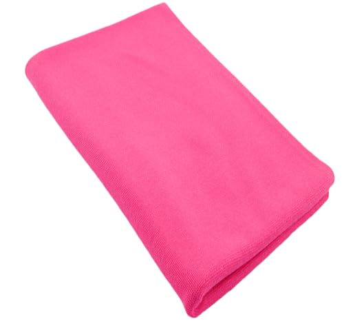 Bündchenstoff Schlauchware | 95% Baumwolle, 5% Elasthan | elastisch, weich, vielseitig | 50 cm x 35/70 cm | pink von Nadeltraum