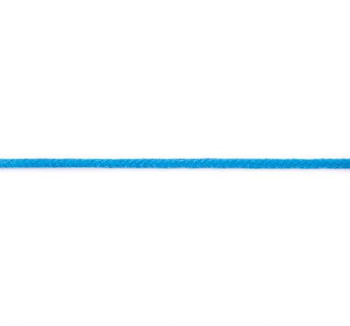 Kordel Band Hoodieband Baumwollkordel aqua 100 cm - Band zum Basteln und Nähen von Nadeltraum