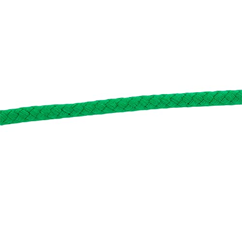 Kordel Band Hoodieband Baumwollkordel dunkel lime 100 cm - Band zum Basteln und Nähen von Nadeltraum