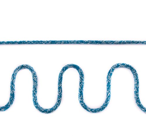 Kordel Band Hoodieband Baumwollkordel petrol meliert 100 cm - Band zum Basteln und Nähen Kordel Band Hoodieband Baumwollkordel petrol meliert 100 cm - Band zum Basteln und Nähen von Nadeltraum