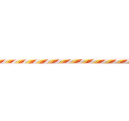 Kordel Band Hoodieband Baumwollkordel weiß orange gelb 100 cm - Band zum Basteln und Nähen Kordel Band Hoodieband Baumwollkordel weiß orange gelb 100 cm - Band zum Basteln und Nähen von Nadeltraum
