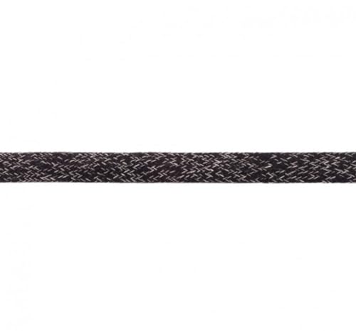 Kordel Band Hoodieband flache Baumwollkordel schwarz meliert 100 cm - Band zum Basteln und Nähen Kordel Band Hoodieband flache Baumwollkordel schwarz meliert 100 cm - Band zum Basteln und Nähen von Nadeltraum