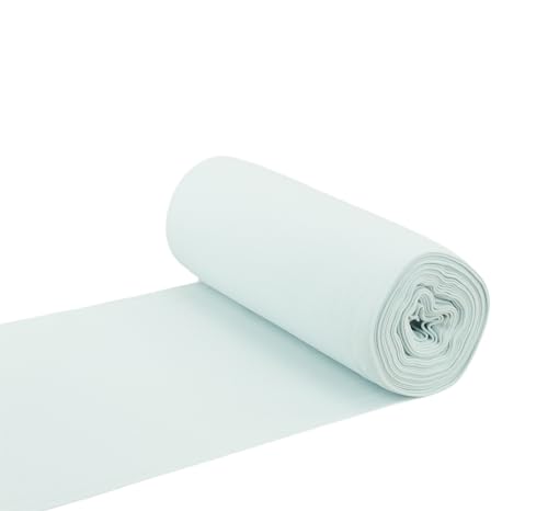 Nadeltraum Baumwoll - Bündchenstoff Bündchen Schlauchware hellblau hell - Meterware ab 25 cm x 35/70 cm - Stoff zum Nähen Nadeltraum Baumwoll - Bündchenstoff Bündchen Schlauchware hellblau hell - Meterware ab 25 cm x 35/70 cm - Stoff zum Nähen von Nadeltraum