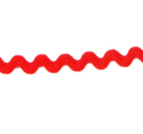 Nadeltraum Zackenlitze Nähband Stoffband Rot 100 cm - Weiches, Hochwertiges Band zum Basteln und Nähen Nadeltraum Zackenlitze Nähband Stoffband Rot 100 cm - Weiches, Hochwertiges Band zum Basteln und Nähen von Nadeltraum