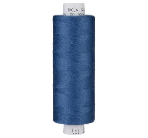 Nähgarn Nähmaschine AMANN TROJA Nähfaden Allesnäher Universal 500 cm dunkelblau Nähgarn Nähmaschine AMANN TROJA Nähfaden Allesnäher Universal 500 cm dunkelblau von Nadeltraum