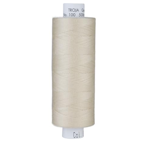 Nähgarn Nähmaschine AMANN TROJA Nähfaden Allesnäher Universal 500 cm hellbeige Nähgarn Nähmaschine AMANN TROJA Nähfaden Allesnäher Universal 500 cm hellbeige von Nadeltraum