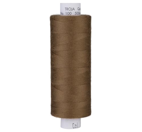 Nähgarn Nähmaschine AMANN TROJA Nähfaden Allesnäher Universal 500 cm nougat Nähgarn Nähmaschine AMANN TROJA Nähfaden Allesnäher Universal 500 cm nougat von Nadeltraum