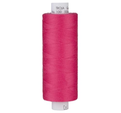 Nähgarn Nähmaschine AMANN TROJA Nähfaden Allesnäher Universal 500 cm rosy pink Nähgarn Nähmaschine AMANN TROJA Nähfaden Allesnäher Universal 500 cm rosy pink von Nadeltraum