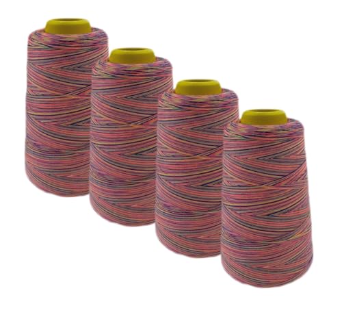 Nähgarn Overlockgarn pink rosa Multicolor 4 Kronen á 2700 m - Garn zum Nähen Nähgarn Overlockgarn pink rosa Multicolor 4 Kronen á 2700 m - Garn zum Nähen von Nadeltraum