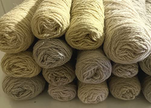 100% Wolle Garn, REST!!! von Fabrik, 100 Schurwolle, Strickgarn Garn, Paket, Yarn Wool STOCK (Helltöne 1600g) von Nadezhda