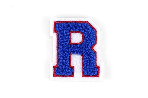 Kleine Frottee-Buchstaben 4,2 cm hoch | Blau, Rot, Weiß | Varsity Letter Kleine Frottee-Buchstaben 4,2 cm hoch | Blau, Rot, Weiß | Varsity Letter von Naehgedoens.de