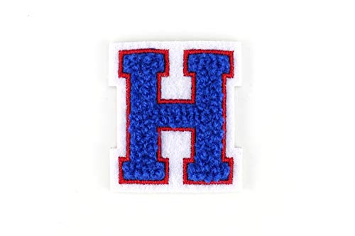 Kleine Frottee-Buchstaben 4,2 cm hoch | Blau, Rot, Weiß | Varsity Letter Kleine Frottee-Buchstaben 4,2 cm hoch | Blau, Rot, Weiß | Varsity Letter von Naehgedoens.de