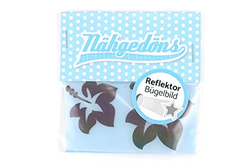 Naehgedoens.de Blumenpaar Aloha | Reflektierendes Bügelbild | 5 cm | Regenbogen Naehgedoens.de Blumenpaar Aloha | Reflektierendes Bügelbild | 5 cm | Regenbogen von Naehgedoens.de