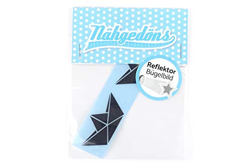Naehgedoens.de Papierboot | Schiffchen | Reflektierendes Bügelbild 2er-Set | 2,5 cm | Schwarz Naehgedoens.de Papierboot | Schiffchen | Reflektierendes Bügelbild 2er-Set | 2,5 cm | Schwarz von Naehgedoens.de