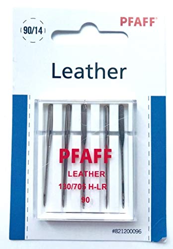 Original Pfaff Nähmaschinen Nadeln Leder 130/705 H-LR Stärke 90 für Pfaff Expression von yaco