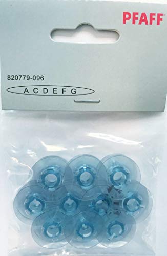 Nähmaschinenzubehör24 Original Spulen für Pfaff Nähmaschinen Creative 7510, 7530, 7550, 7570 - Kunststoff Nähfuß - Presser_Foot - 0760947006205 von Nähmaschinenzubehör24