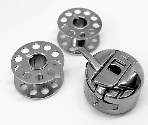 Spulenkapsel für W6 Nähmaschinen N 1235, N 1615, N 1800, N 1135+Spulen Spulenkapsel für W6 Nähmaschinen N 1235, N 1615, N 1800, N 1135+Spulen von Nähmaschinenzubehör24