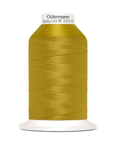 Nähmit - Gütermann Bulky Lock 80 Bauschgarn 1000m Rolle Overlockgarn (08-968) von Nähmit