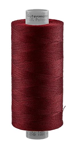 Nähmit - Gütermann PERMA -120 Nähgarn + GRATIS FARBKARTE 120er 1000m Rolle Polyester Nähmaschinengarn für Haushalts & Industrie Nähmaschine Qualitäts Nähgarn - A16-32092 von Nähmit