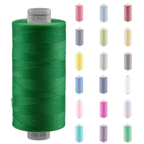 Nähmit - Gütermann PERMA -120 Nähgarn + GRATIS FARBKARTE 120er 1000m Rolle Polyester Nähmaschinengarn für Haushalts & Industrie Nähmaschine Qualitäts Nähgarn - A29-43305 Nähmit - Gütermann PERMA -120 Nähgarn + GRATIS FARBKARTE 120er 1000m Rolle Polyester Nähmaschinengarn für Haushalts & Industrie Nähmaschine Qualitäts Nähgarn - A29-43305 von Nähmit