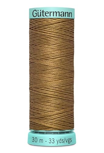 Nähmit - Gütermann reine Knopflochseide 30 Meter für hochwertige Knopflöcher R753-100% reine Seide (A11-887) von Nähmit