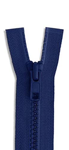 YKK 80cm Vislon Kunststoff Reißverschluss teilbar für Jacken Mantel von Nähmit