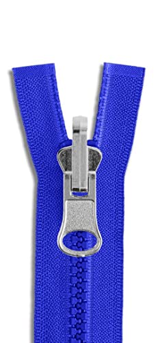 Nähmit YKK 80cm Vislon Wendereißverschluss Kunststoff Wende Reißverschluss teilbar für Jacken Mantel von Nähmit