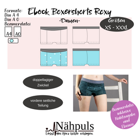 Damen-Boxershorts Roxy von Nähpuls