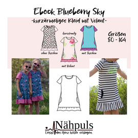 Kleid Blueberry Sky von Nähpuls