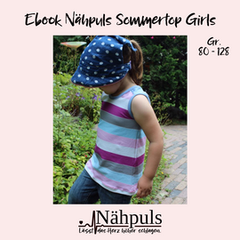 Nähpuls Sommertop Girls Nähpuls Sommertop Girls von Nähpuls