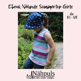 Nähpuls Sommertop Girls von Nähpuls